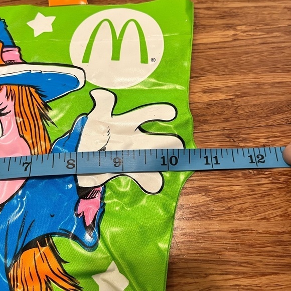 Vintage McDonalds Trick or Treat Bag 1990 Scare crow - Picture 10 of 11